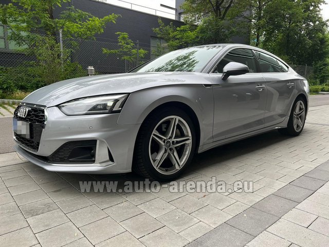 Rental Audi A5 45TDI QUATTRO in Prague Airport