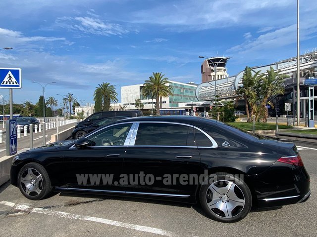 Rental Maybach S 580 L 4Matic V8 in Prague Airport