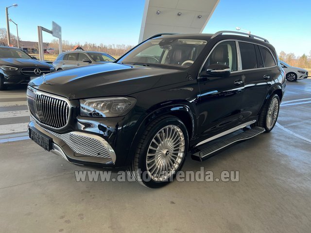 Rental Maybach GLS 600 E-ACTIVE BODY CONTROL Black in The Czech Republic