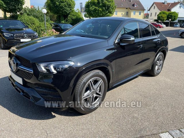 Rental Mercedes-Benz GLE Coupe 350d 4MATIC equipment AMG in Prague Airport