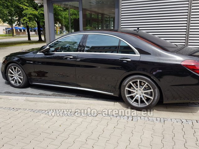 Трансфер из Пльзеня в Аэропорт Мюнхена на автомобиле Mercedes S63 AMG Long 4MATIC
