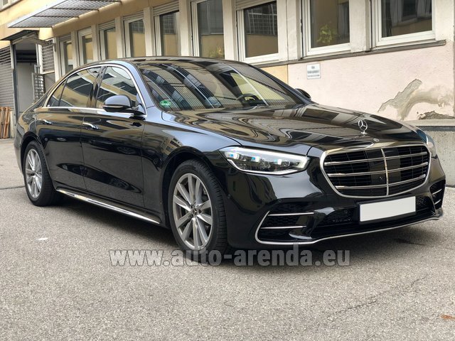 Rental Mercedes-Benz S-Class S580 Long 4MATIC AMG equipment W223 in Brno