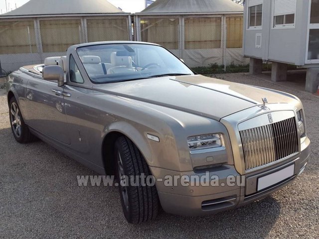 Rental Rolls-Royce Drophead in Prague