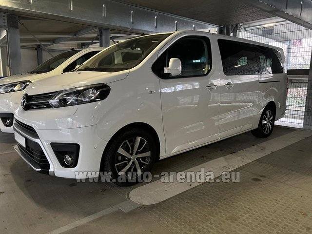 Rental Toyota Proace Verso Long (9 seats) in Prague Airport