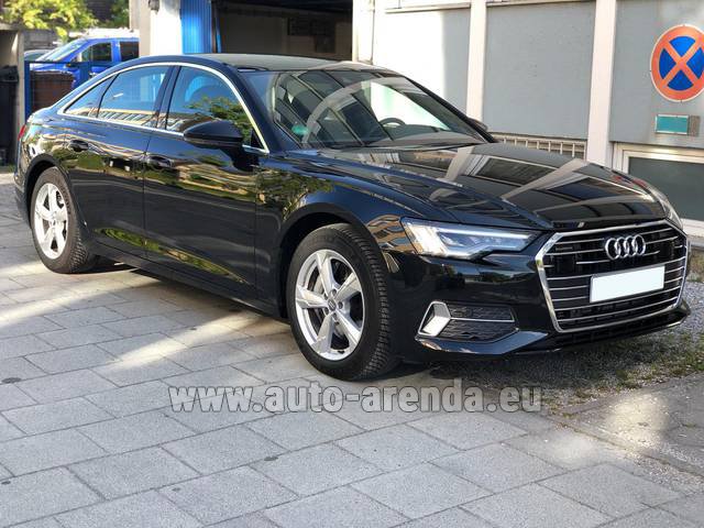 Transfer from Pilsen to Munich by Audi A6 45 TDI Quattro car